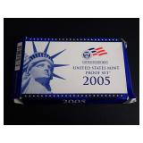 2005 U.S. MINT PROOF SET - MISSING 1 SLAB