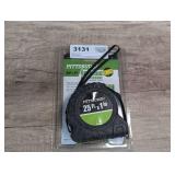 PITTSBURGH 25-FT X 1 IN QUICK FIND TAPE MEASURE WITH ORIGINAL PACKAGE