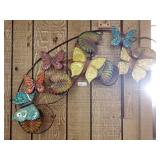 Metal Butterfly Wall Art