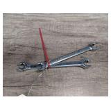 PAIR OF LINE WRENCHES INCLUDING CRAFTSMAN