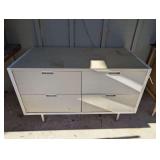 VINTAGE FOUR DRAWER OFFICE CREDENZA
