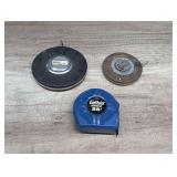VINTAGE AND MODERN LUFKIN TAPE MEASURES