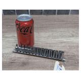 STANLEY 1/4-IN DRIVE METRIC SOCKET SET WITH RAIL ORGANIZER