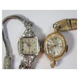 Two Ladies Wristwatches - One needs repair, both need batteries