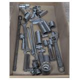 PROTO PROFESSIONAL MADE IN USA WRENCHES AND SOCKETS, ALL OR MOST 3/8-IN DRIVE