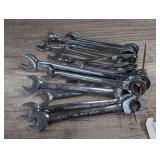 CRAFTSMAN RATCHETING COMBINATION WRENCHES IN SAE SIZES FROM 5/16 IN THROUGH 3/4 IN