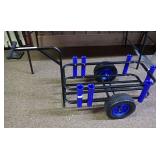 Fishing Cart with Rod Holders and Wheels