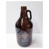 Marietta Brewing Company Amber Glass Growler - 64 oz