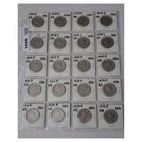 (20) 1979 SUSAN B. ANTHONY DOLLAR COINS