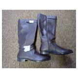 ComfortView Brown Knee-High Boots Size 11M
