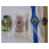 Lot of 4 Digital Watches-Need Batteries