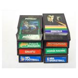 Collection of Intellivision Video Game Cartridges