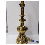 Brass Colored Table Lamp-Needs rewiring