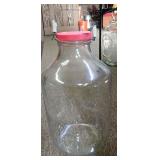 Large Glass Water Jug
