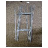 Metal Wire Yard Sign Stakes