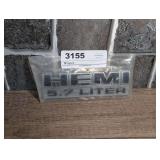 DODGE HEMI 5.7 L BADGE