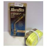 Surefire Propane/MAPP Gas Torch & Ratchet Strap