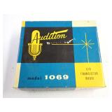 Audition Six Transistor Radio Model 1069 with Box