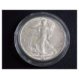 1945 WALKER HALF DOLLAR COIN