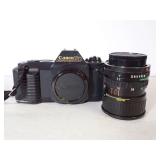 Canon T50 35mm SLR Camera with Macro Lens