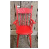 Small Spindle Back Armchair