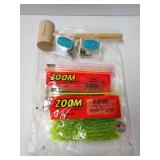Fishing Lures, Sinkers and Tsunami Wooden Mallet