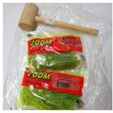 Fishing Lures and Tsunami Wooden Mallet