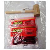 Fishing Lures and Tsunami Wooden Mallet