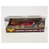 Wonder Woman & 1972 Pontiac Firebird Die-Cast Vehicle