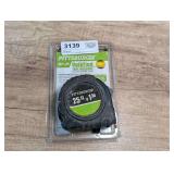 PITTSBURGH 25-FT X 1 IN QUICK FIND TAPE MEASURE WITH ORIGINAL PACKAGE