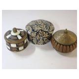Decorative Lidded Boxes
