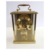 Haller Made in Germany Quartz Table Clock with Glass Case