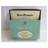 Ross Dynamic RE-901 Transistor Radio with Box