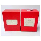 Hallmark Porcelain Dated Bell Ornaments - 2007 and 2008