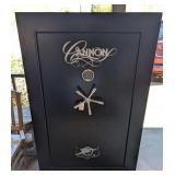 LARGE WIDE CANNON GUN SAFE WITH DIGITAL LOCK, SILICA GEL DEHUMIDIFIER, AND OWNER