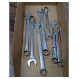 MADE IN USA AND JAPAN COMBINATION WRENCHES INCLUDING THORSON, PENNCRAFT, WILLIAMS, AND MORE IN LARGER SAE SIZES