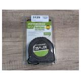 PITTSBURGH 25-FT X 1 IN QUICK FIND TAPE MEASURE WITH ORIGINAL PACKAGE