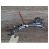 CRAFTSMAN OPEN-END WRENCHES IN SAE SIZES FROM 1/4 IN TO 13/16 IN