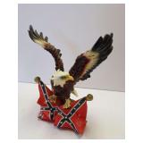 Eagle Statue on Confederate Flags
