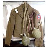 US Army  Airborne Jacket and Accessories
