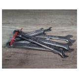 CRAFTSMAN COMBINATION WRENCHES IN METRIC SIZES 7MM THROUGH 17MM