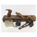 Collection of Vintage Collectibles & Master Lock w/ key