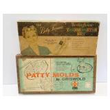 Betty Furness Westinghouse Thermometer Set and Griswold Patty Molds