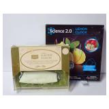 Science 2.0 Lemon Clock Kit & Sears 2-Speed Electric Scissors