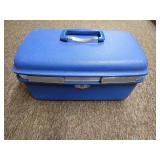 Blue Royal Traveller Train Case Luggage