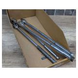 1/2-IN DRIVE BREAKER BARS INCLUDING STANLEY, CARLISLE, GILLER, AND UNBRANDED