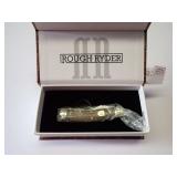 Rough Ryder Tater Skin Brown Burlap Micarta Series Pocket Knife