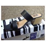 Dolce Vita Sharona Black Heeled Sandals - Ladies