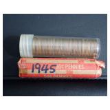 1942 & 1945 WHEAT PENNIES