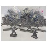 Collection of Vintage Metal Toy Soldiers